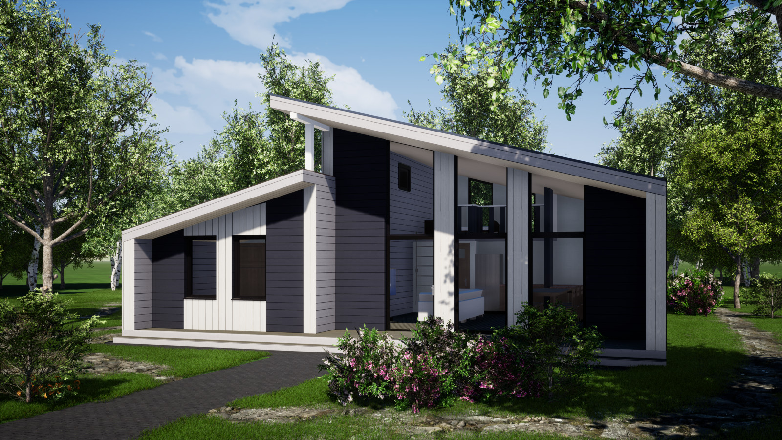 Обложка проекта: Проект каркасного дома "Кастор"