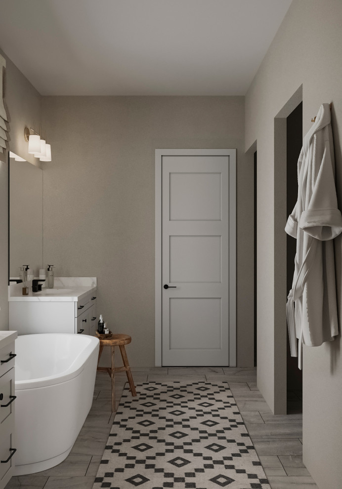 Дизайн дома во Флориде в стиле эклектика