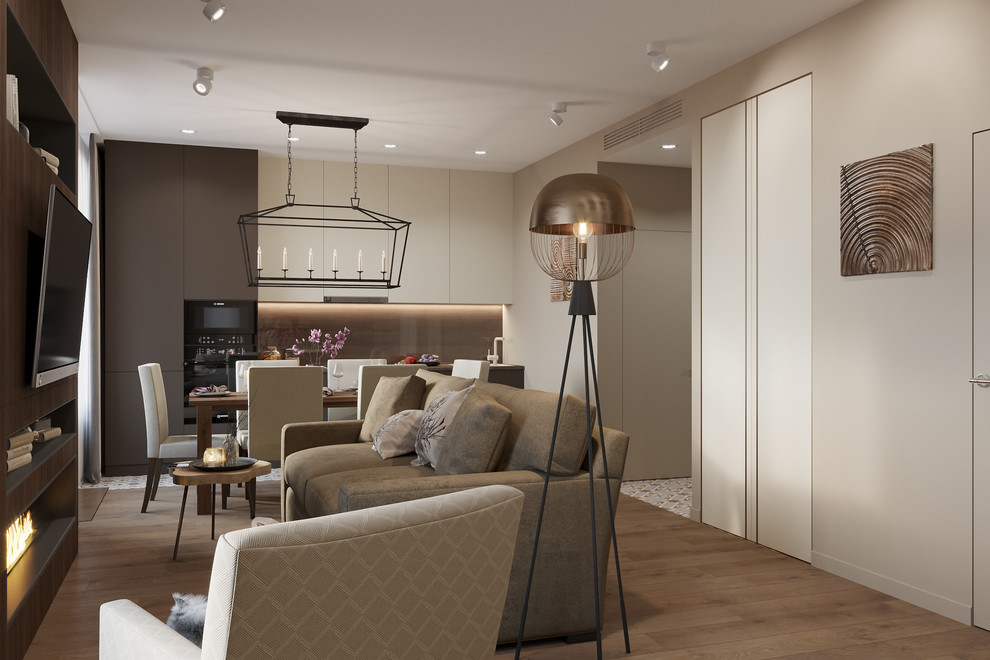 Квартира 81 кв.м. в современном стиле в ЖК Перовский.