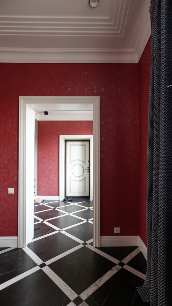 Интерьер двухэтажного дома в пригороде