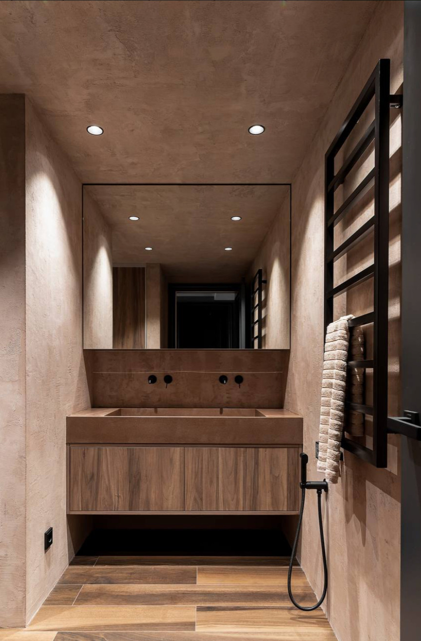 Реализованный дизайн-проект таунхауса в ЖК "На уровне"