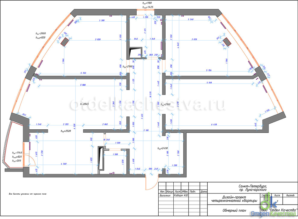 Обложка проекта: Сага о роскоши в рамках квартиры