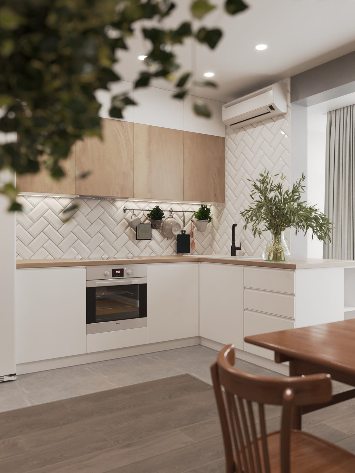 Интерьер однокомнатной квартиры в стиле Бохо