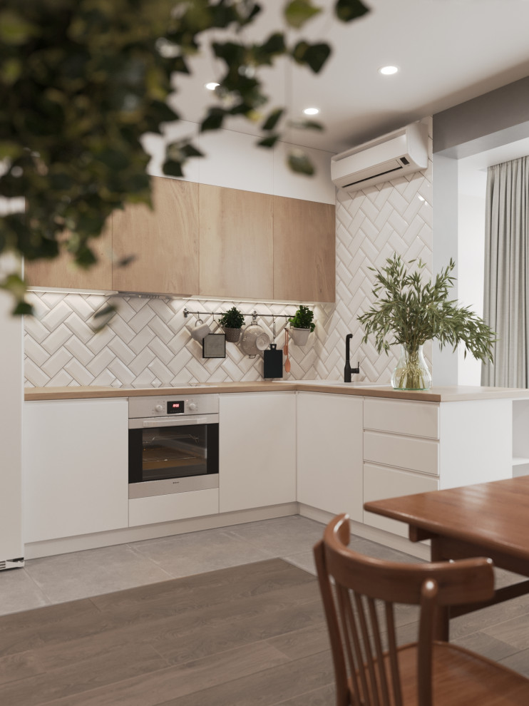 Интерьер однокомнатной квартиры в стиле Бохо