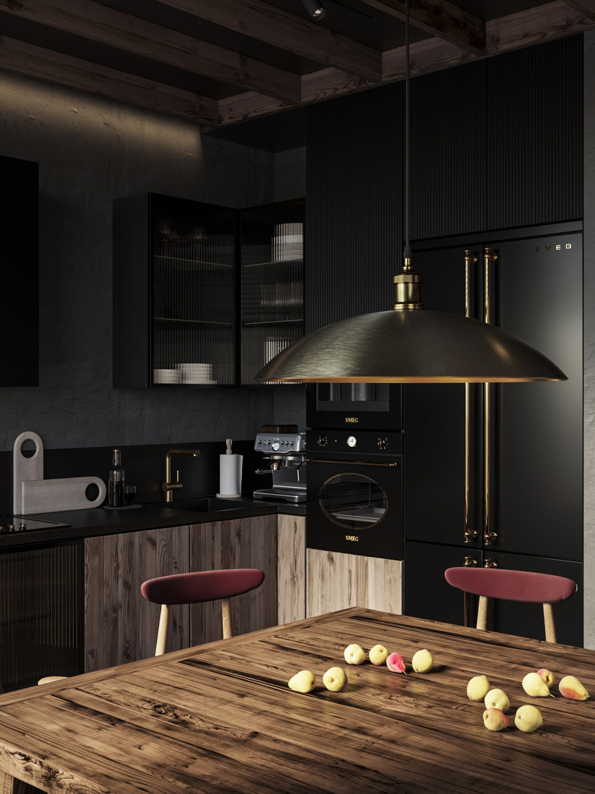 Современная квартира для семьи в Москве 70 м²