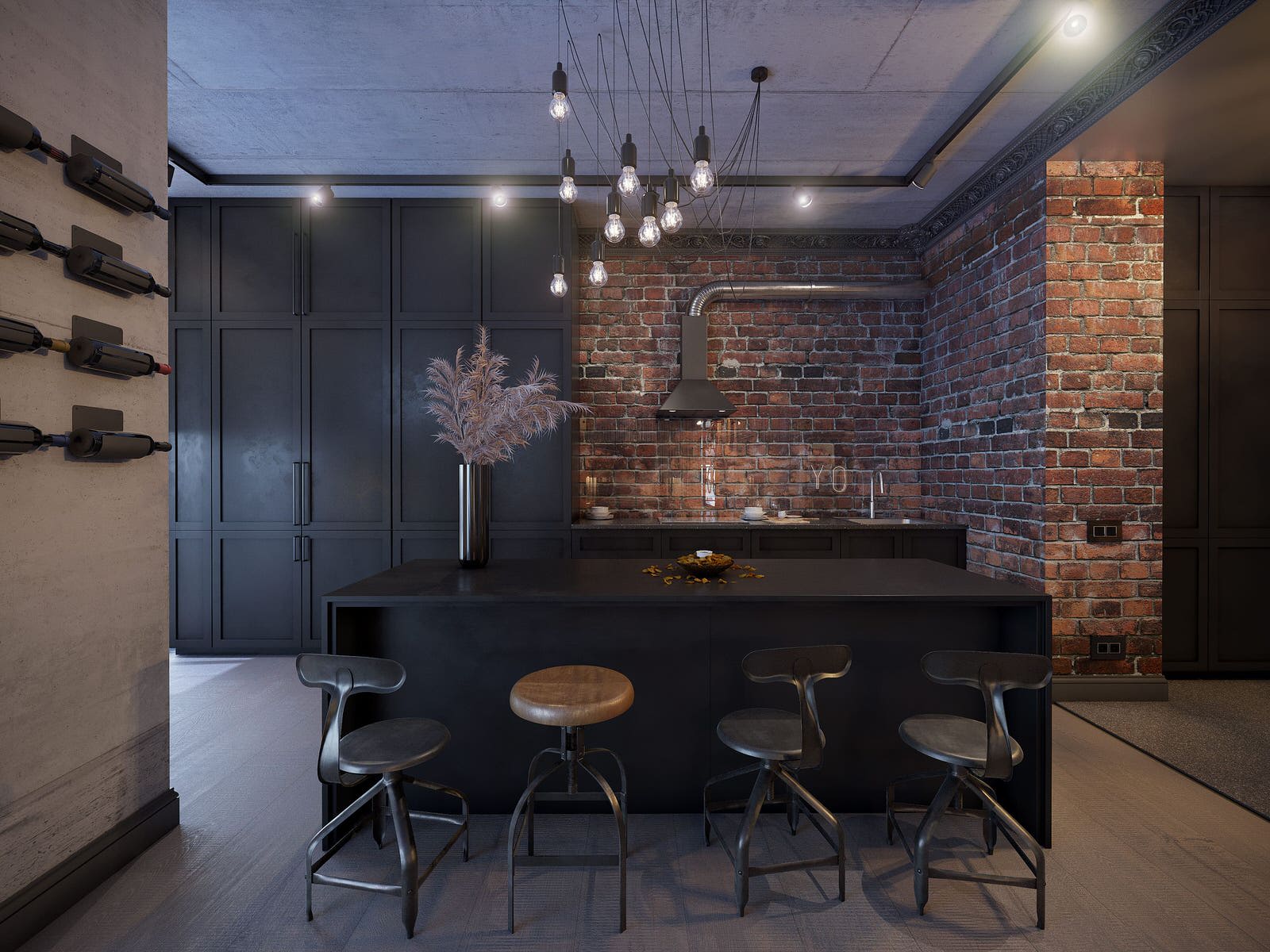 Кухня-Гостиная-Спальня