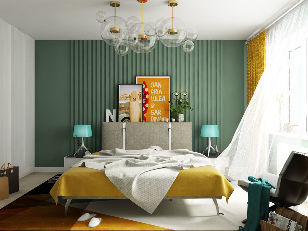 Скандинавский Tekki, спальня