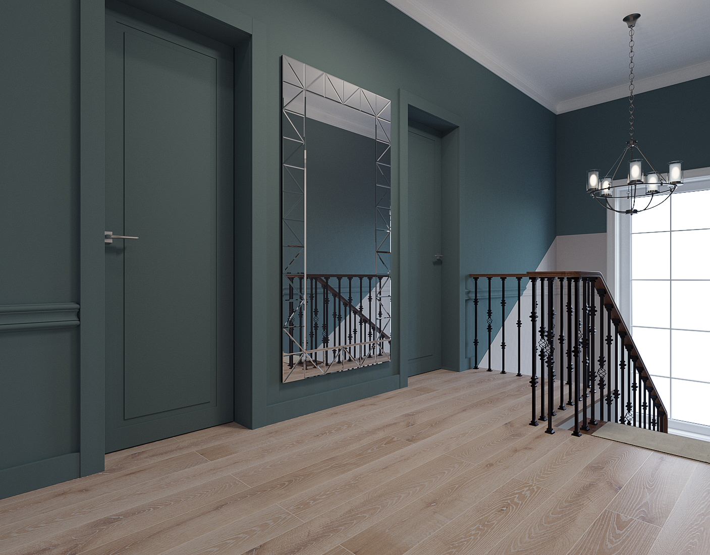 Лестница-холл "Дом Керченская"