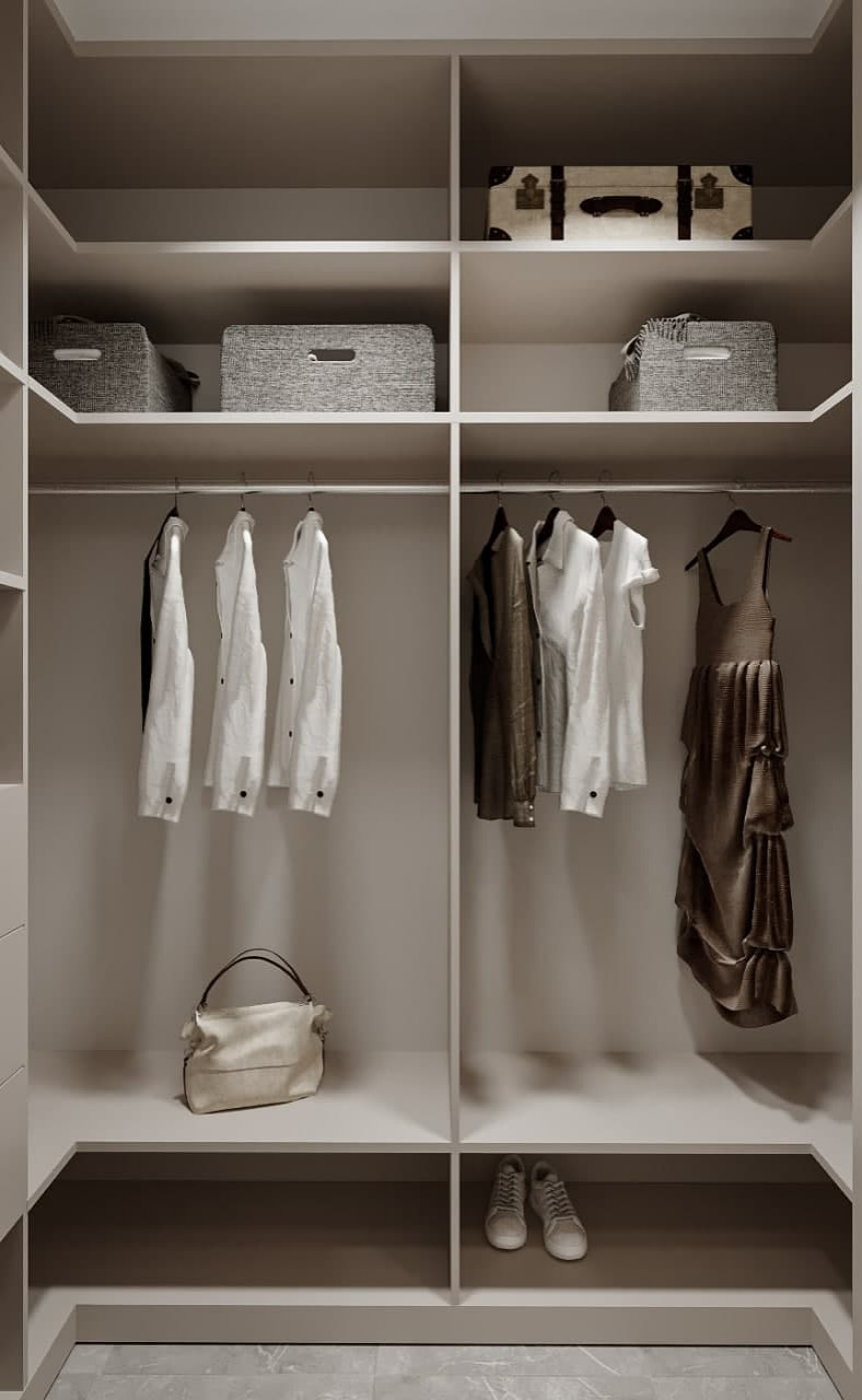 ДИЗАЙН-ПРОЕКТ ИНТЕРЬЕРА КВАРТИРЫ, ЖК GREEN PARK, МОСКВА, 60 М²