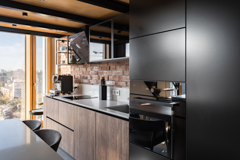 Нестандартное решение для зоны отдыха на кухне