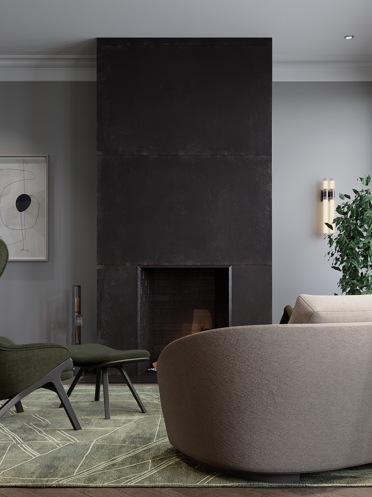 Загородный дом в пос. Монтевиль – 920 кв.м.