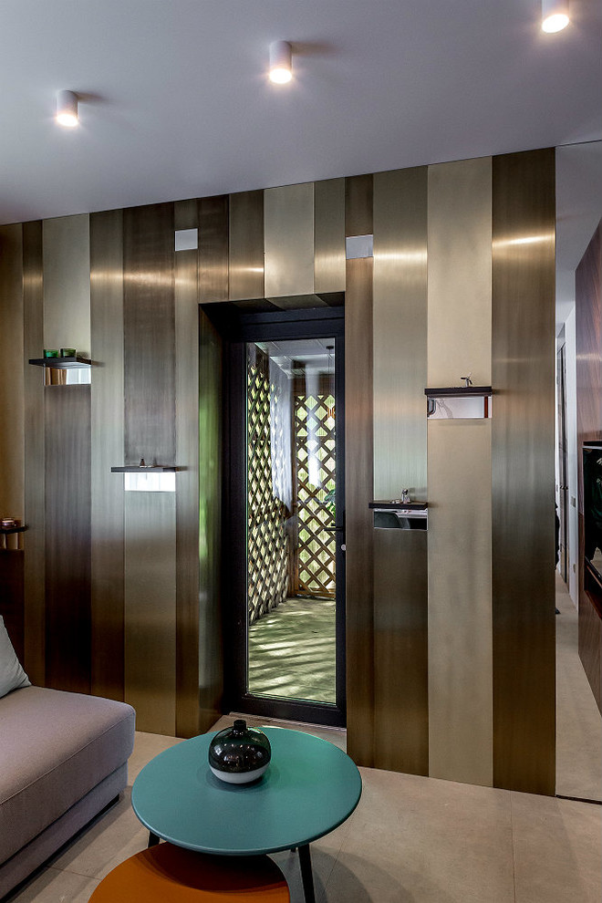 Обложка проекта: Латунные стеновые панели для проекта peredelka.tv