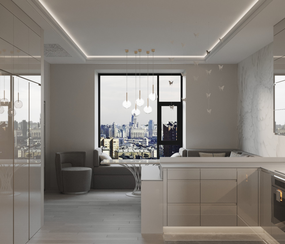 Обложка проекта: Дизайн-проект квартиры в современном стиле