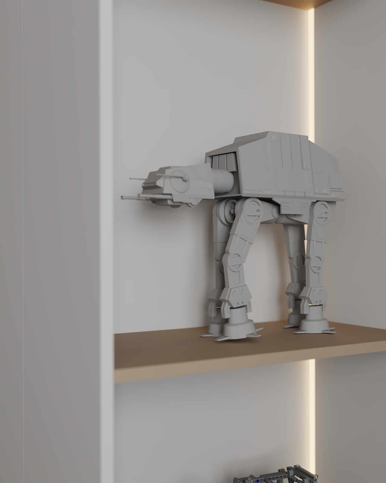 Детская (Четырехкомнатная квартира в ЖК "Илмари", Пенза)