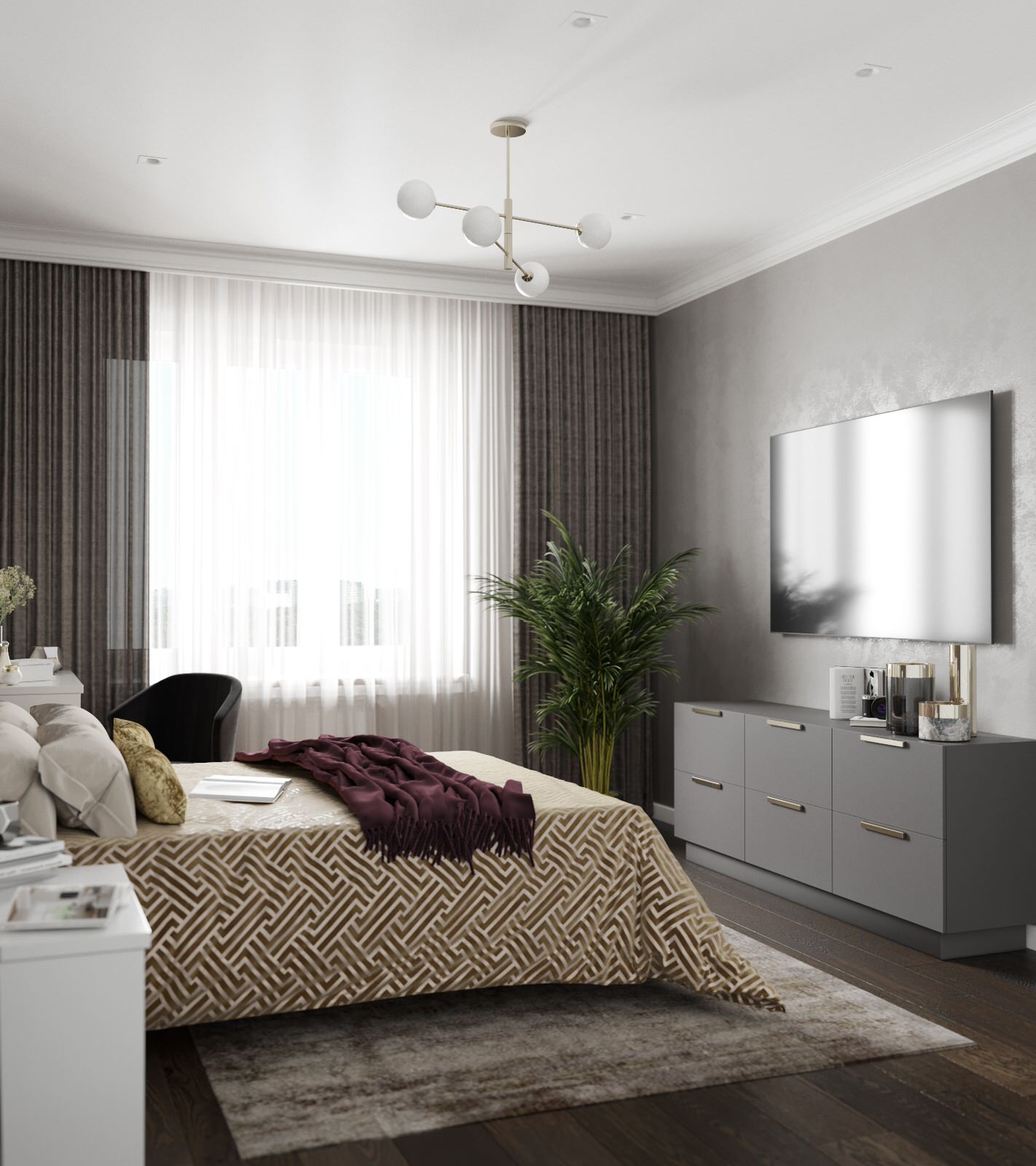 Интерьер городской квартиры в современном стиле