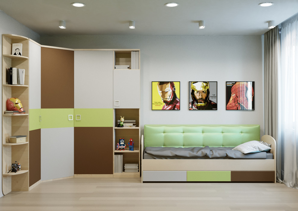 Квартира в неоклассике для большой семьи