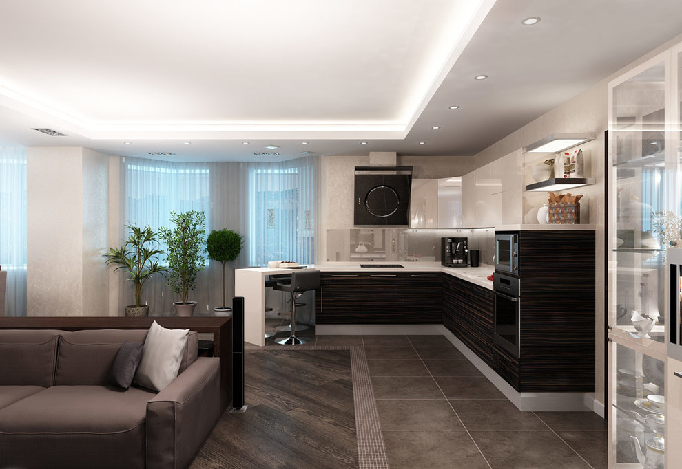 «Кофе со льдом» квартира в городе 140 кв.м