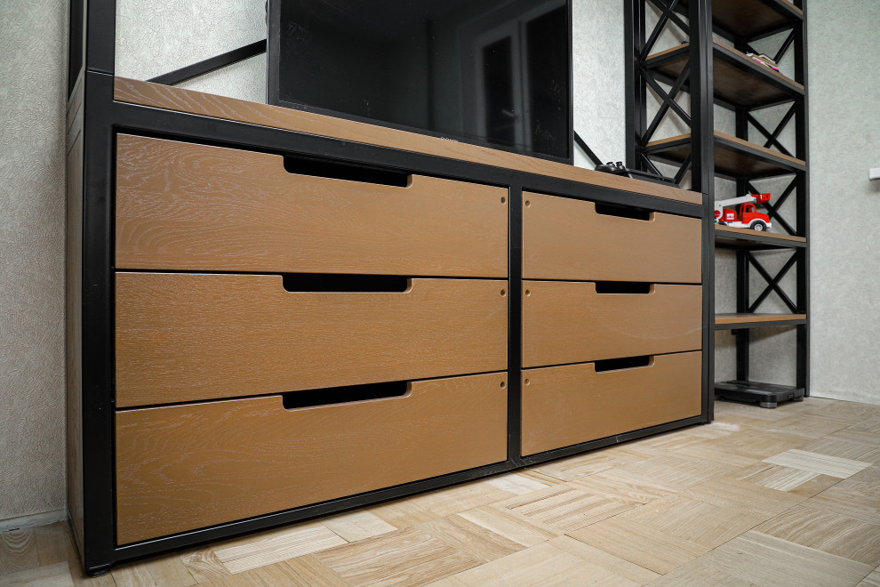 Комната в стиле лофт