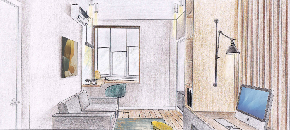 Обложка проекта: Экспресс дизайн-проект 3-х к.кв.(г.Реутов)