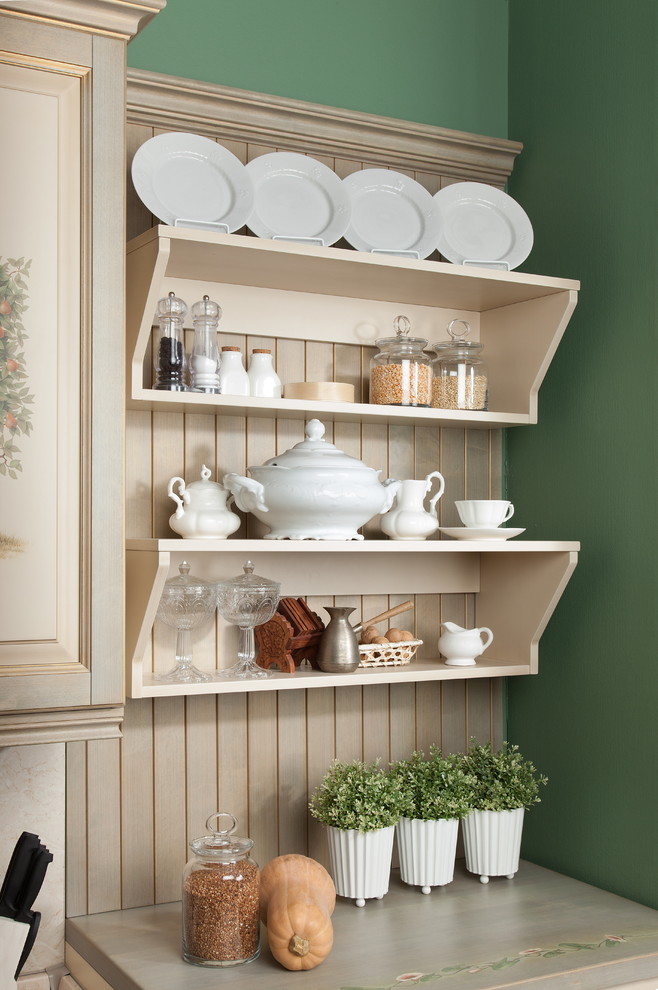 Кухонный гарнитур "Шато" с росписью "Прованс"