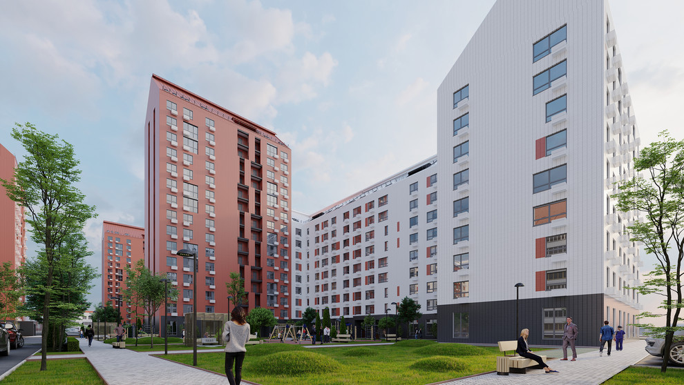 Реновация территории по ул.Ленинградской