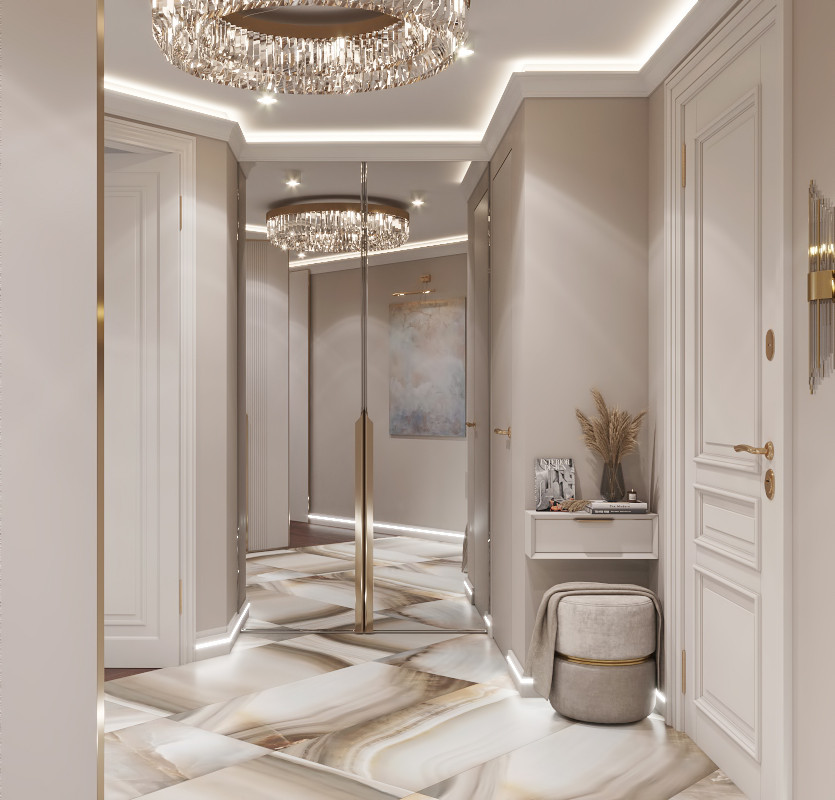 Проект квартиры 130 кв.м. 2021г.