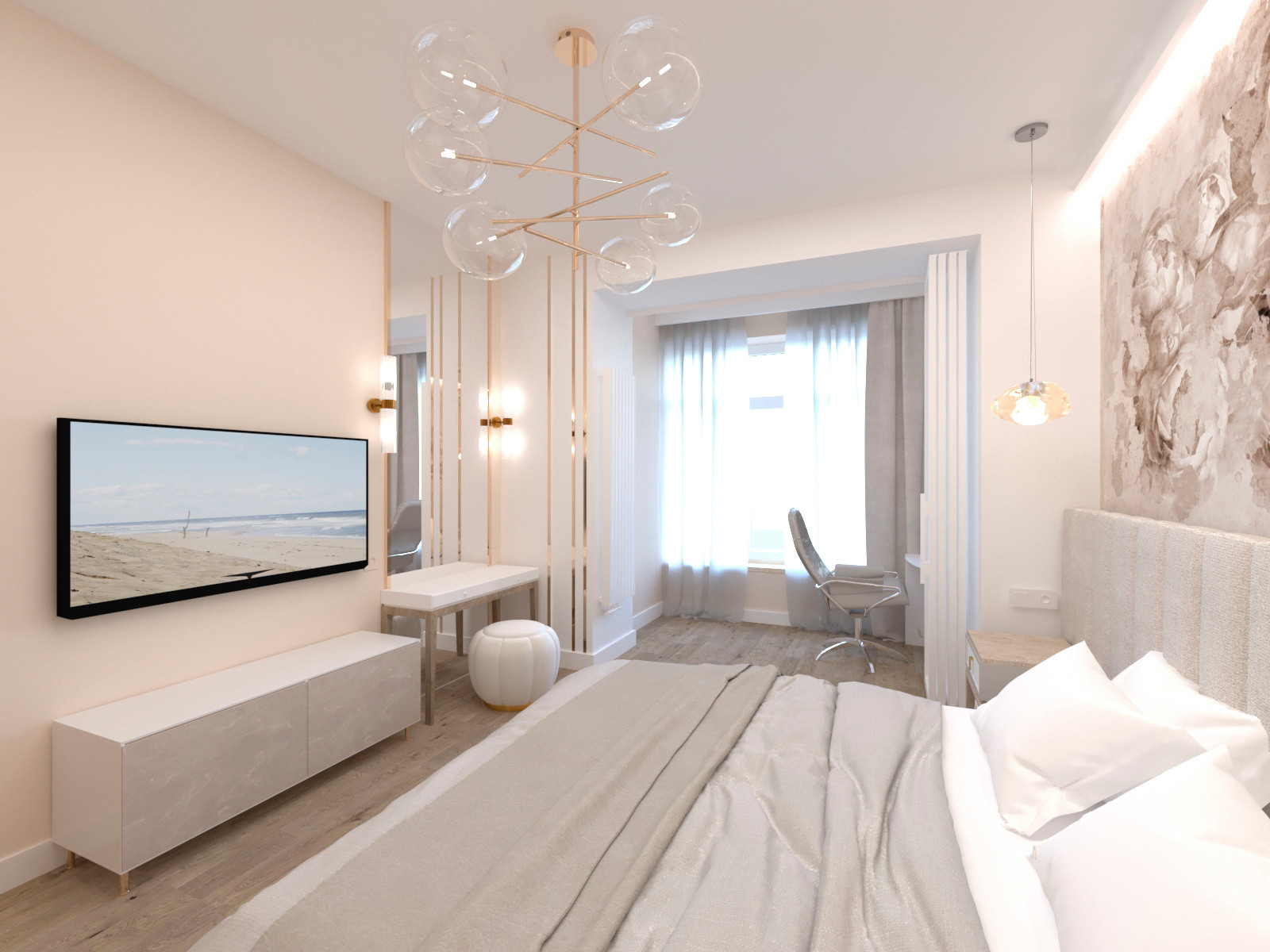 "Долгая дорога в дюнах". 2-х комнатная квартира.