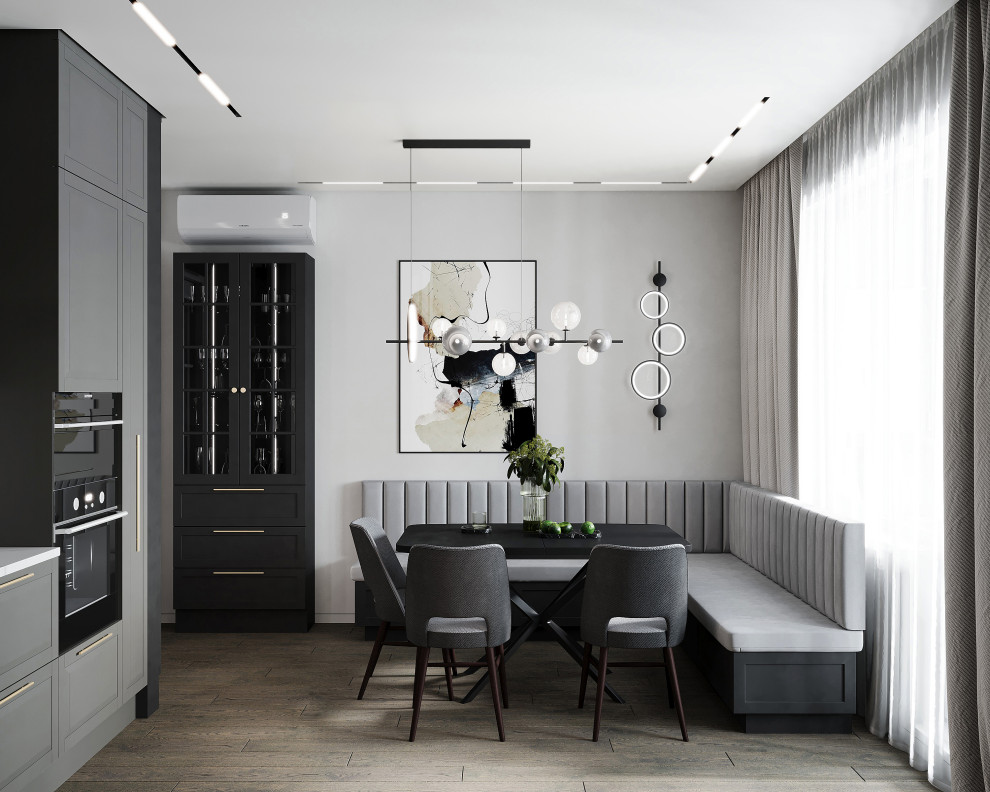 Обложка проекта: Дизайн интерьера квартиры с открытой террасой в жилом комплексе "Тармо"