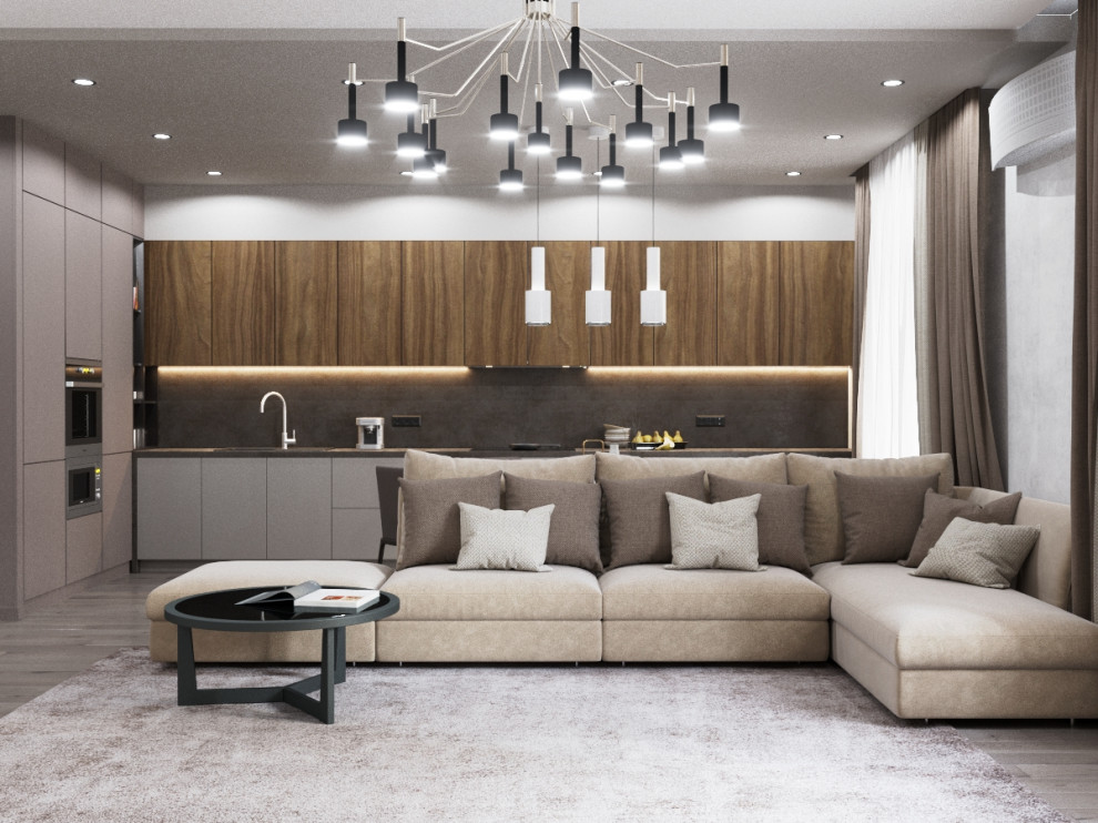 Гостиная-кухня