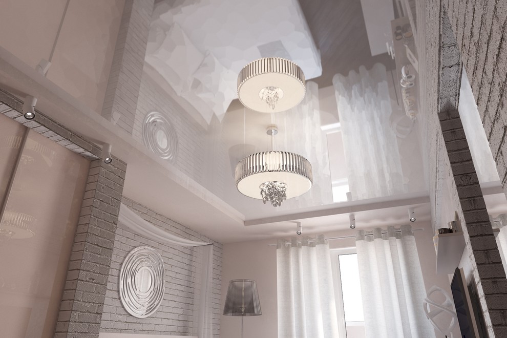 Дизайн двухкомнатной квартиры в стиле хай-тек