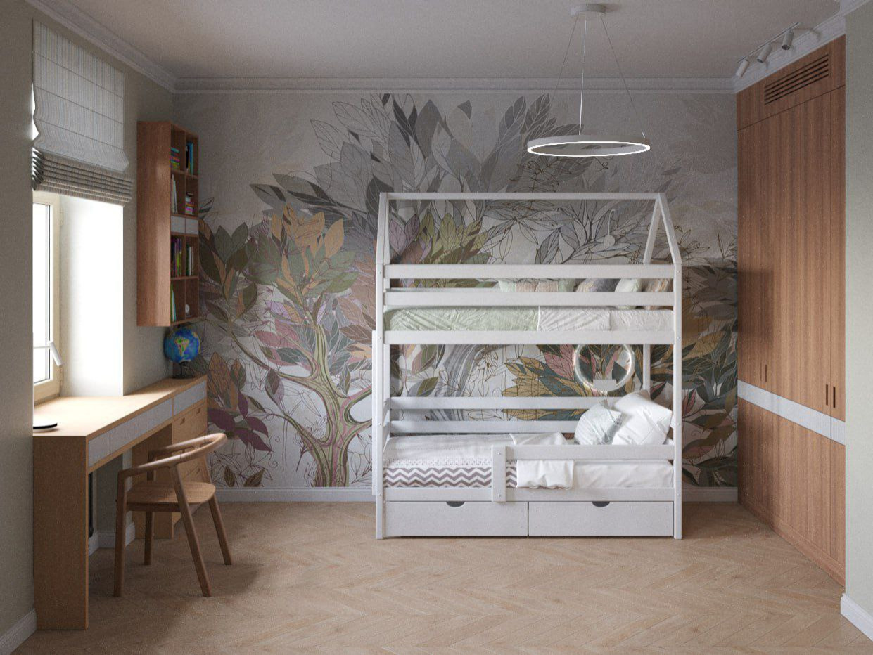 Квартира в стиле "Эклектика" г. Москва  . 64 кв.м.