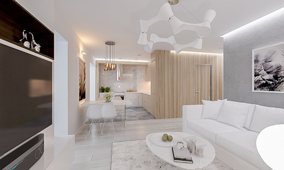 Белый с акцентом.