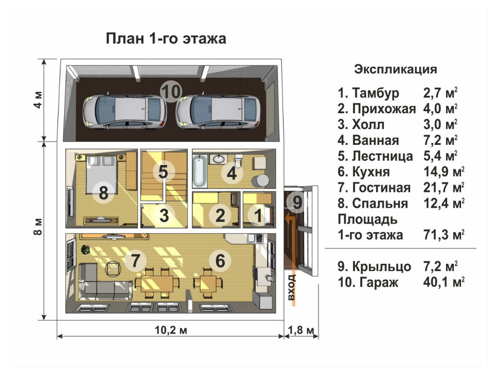 Проектирование индивидуальных жилых домов
