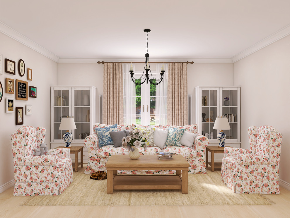 Обложка проекта: Проект кухни-гостиной в стиле "Прованс"