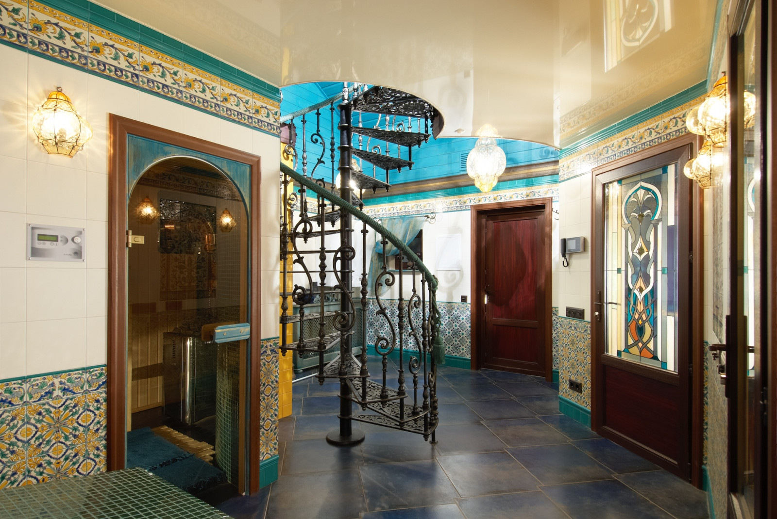 Банька в восточном стиле