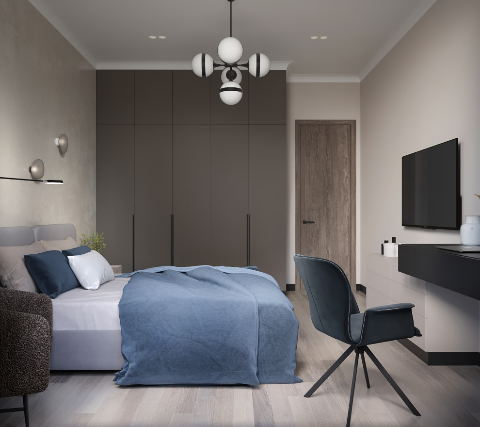 ЖК Серебряный Парк. Гостевая спальня