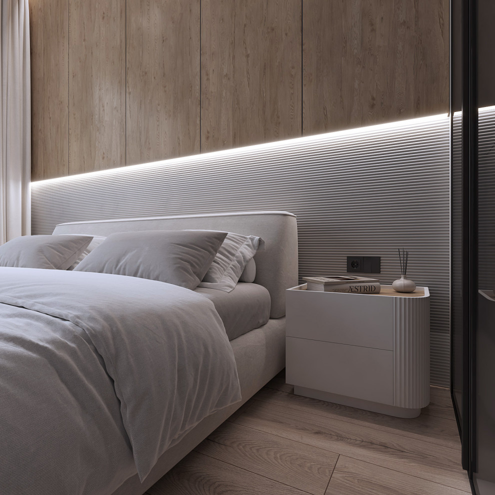 Современная эклектика: 3-комнатная квартира 93 м2