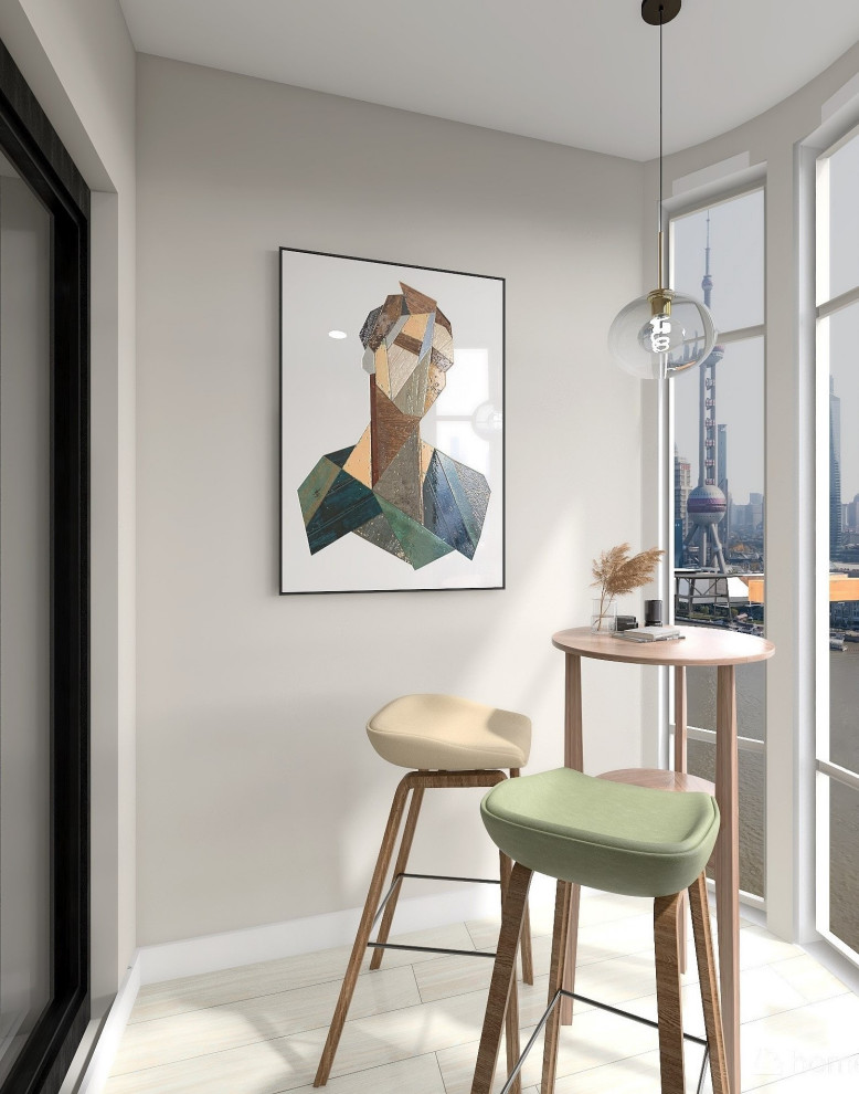 Трёхкомнатная квартира для холостяка