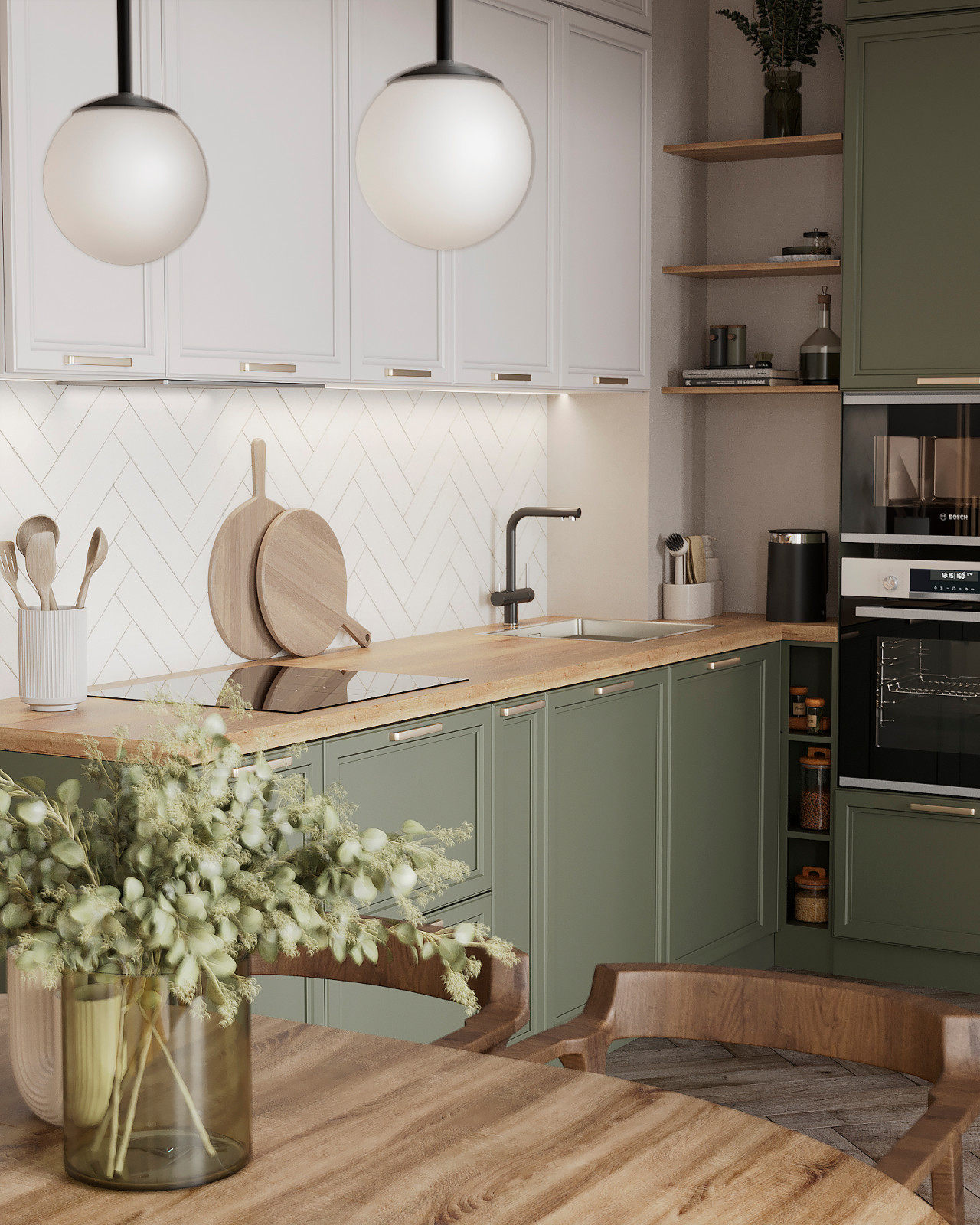 Квартира в стиле эклектика