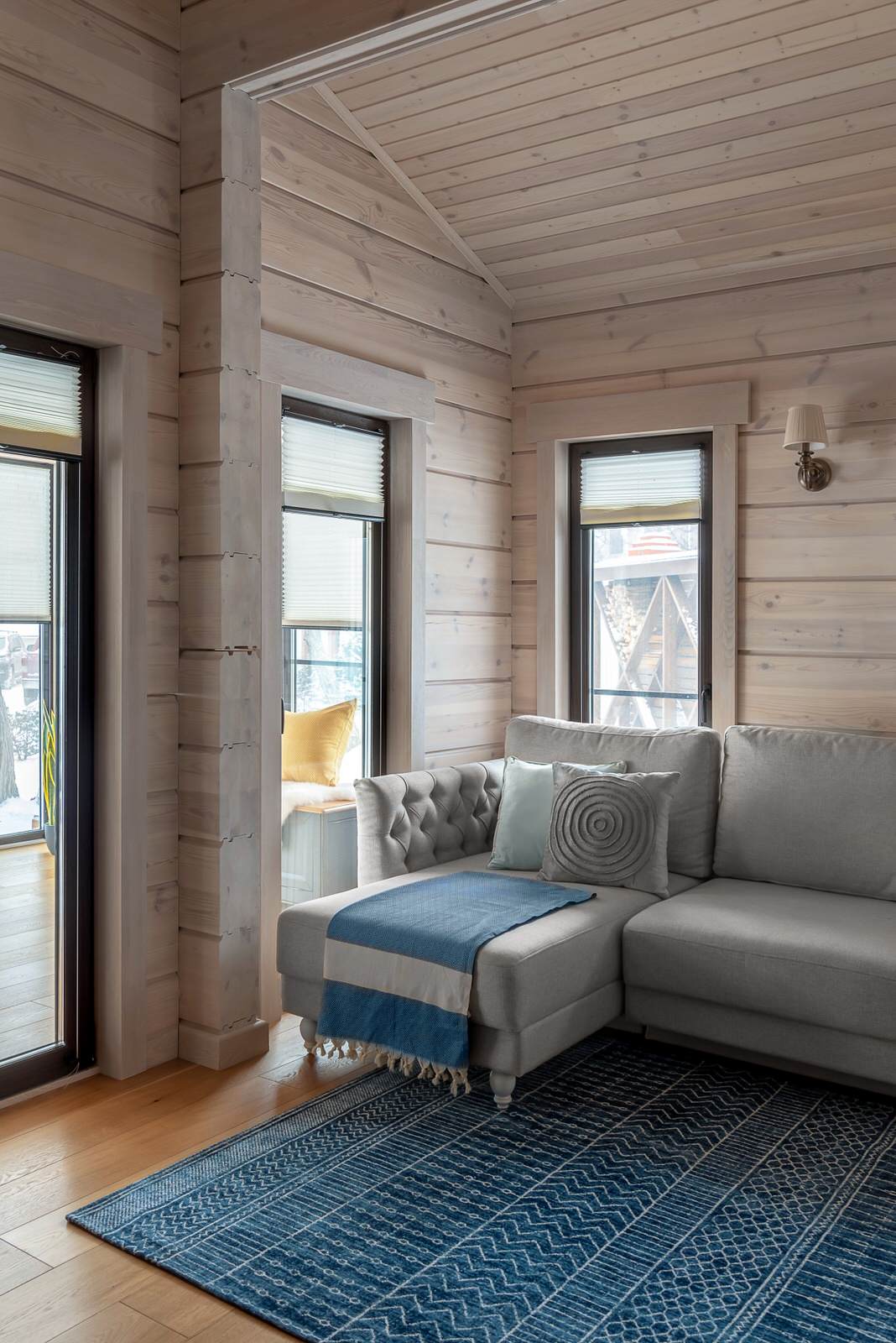 Реализованный проект банного дома, г.Находка