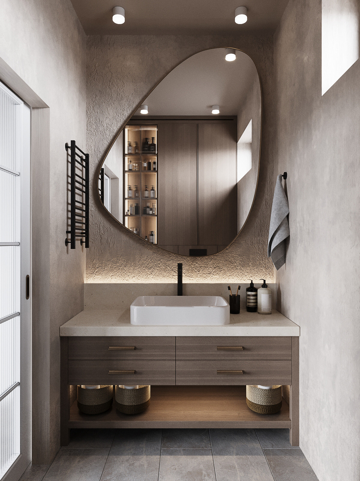 Частный дом в стиле джапанди