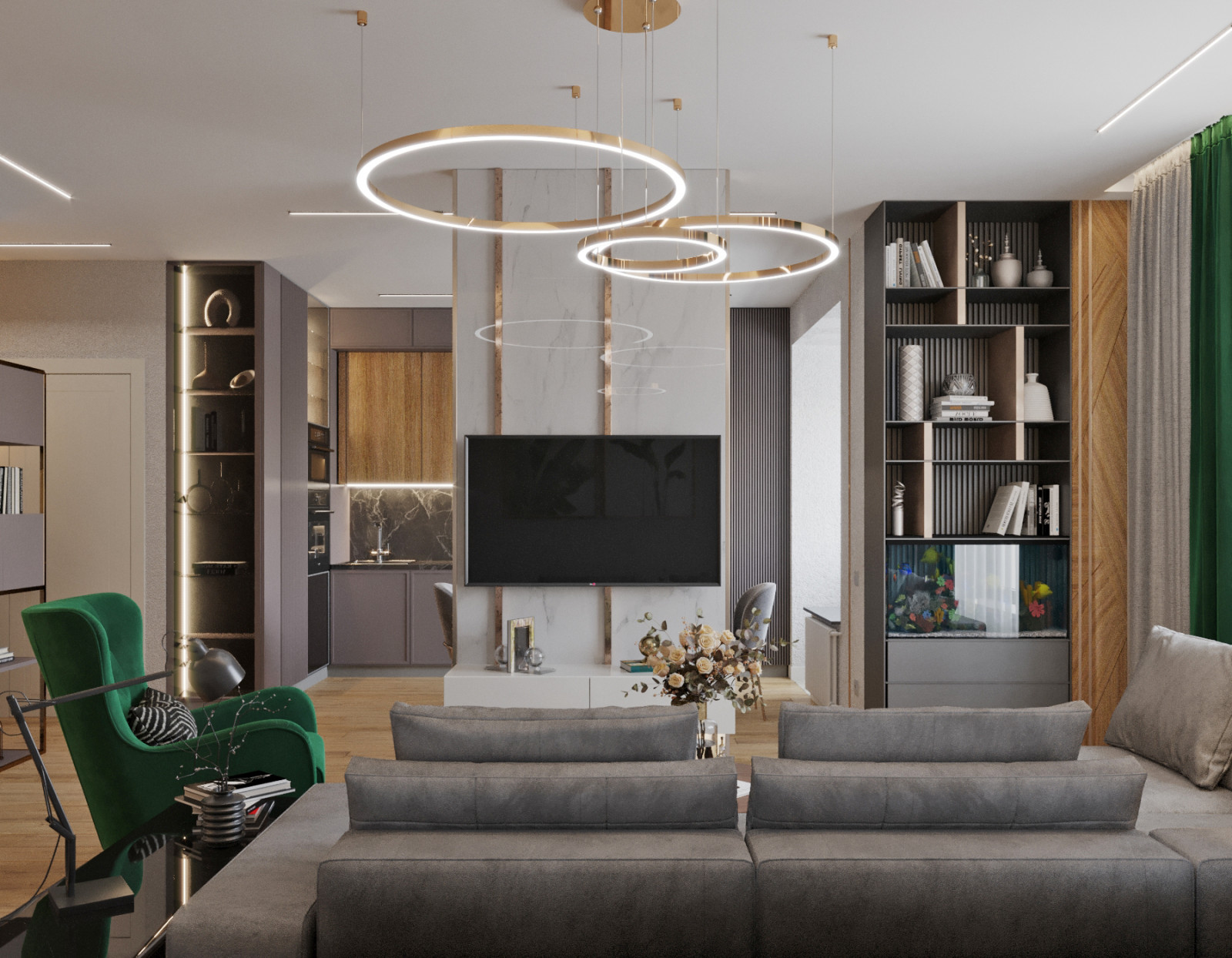 Проект 4-х ком. кв. в ЖК  "Ты и Я"