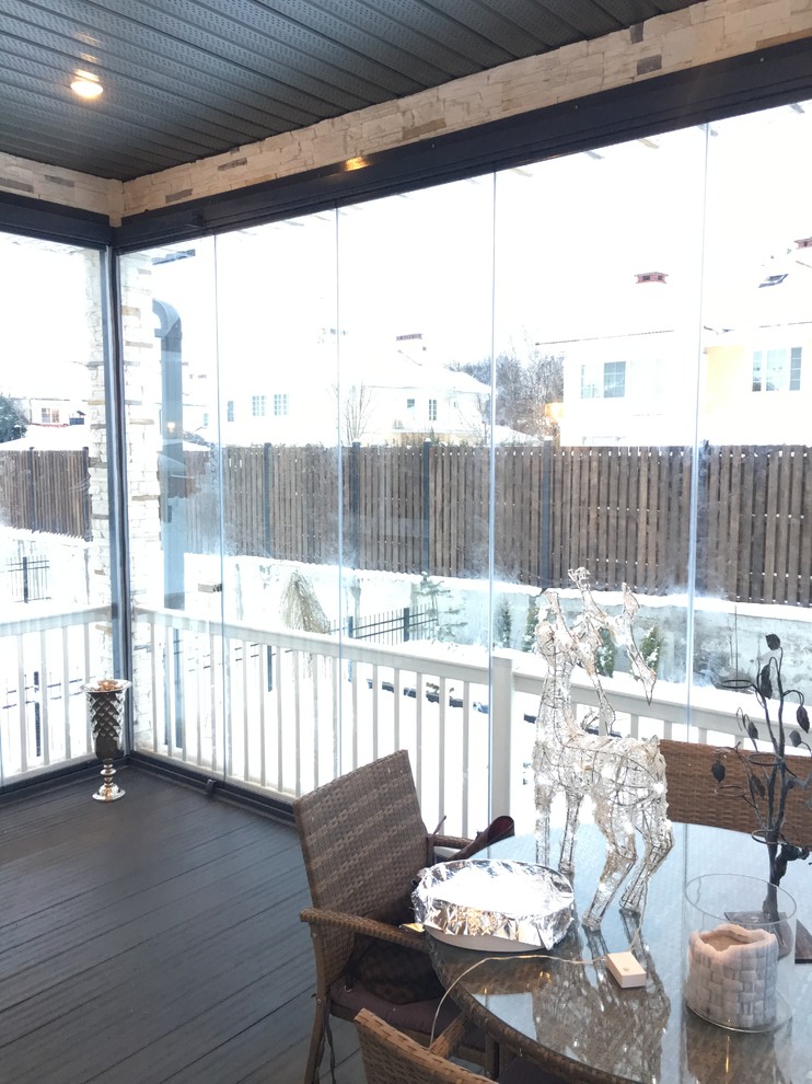 Безрамное остекление Лумон