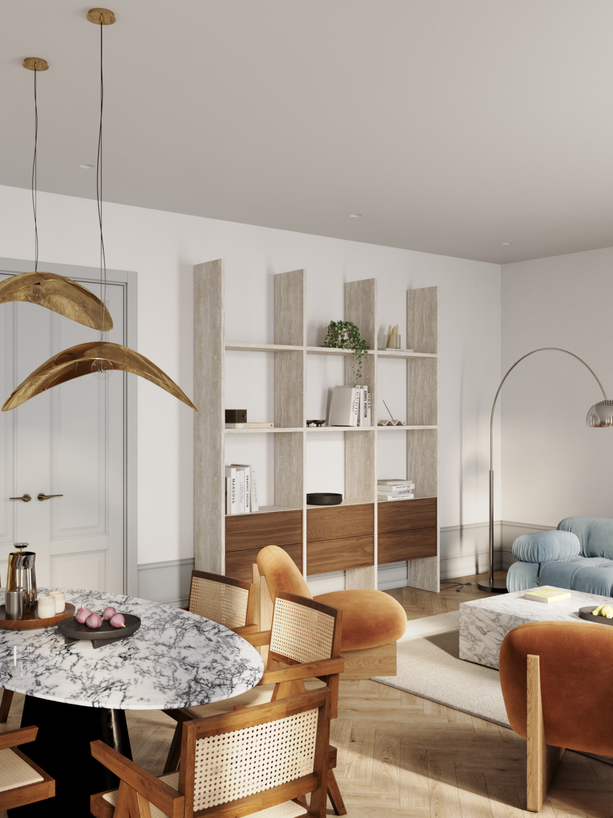 Квартира 170 м2 в Пресненском районе