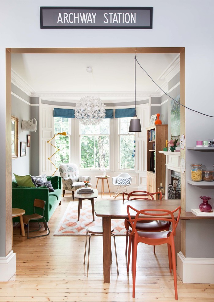 Houzz Шотландия: Яркий дом в викторианском стиле