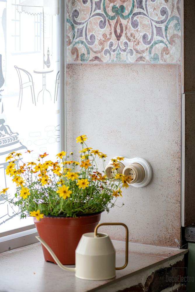 DecoElectro в проекте Фазенда Life: "Итальянский дворик"