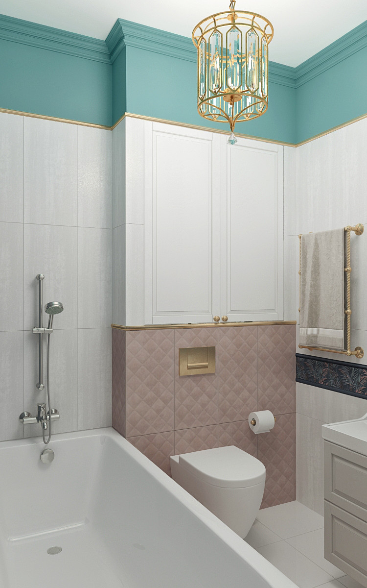 Яркий проект с мебелью и освещением ИКЕА