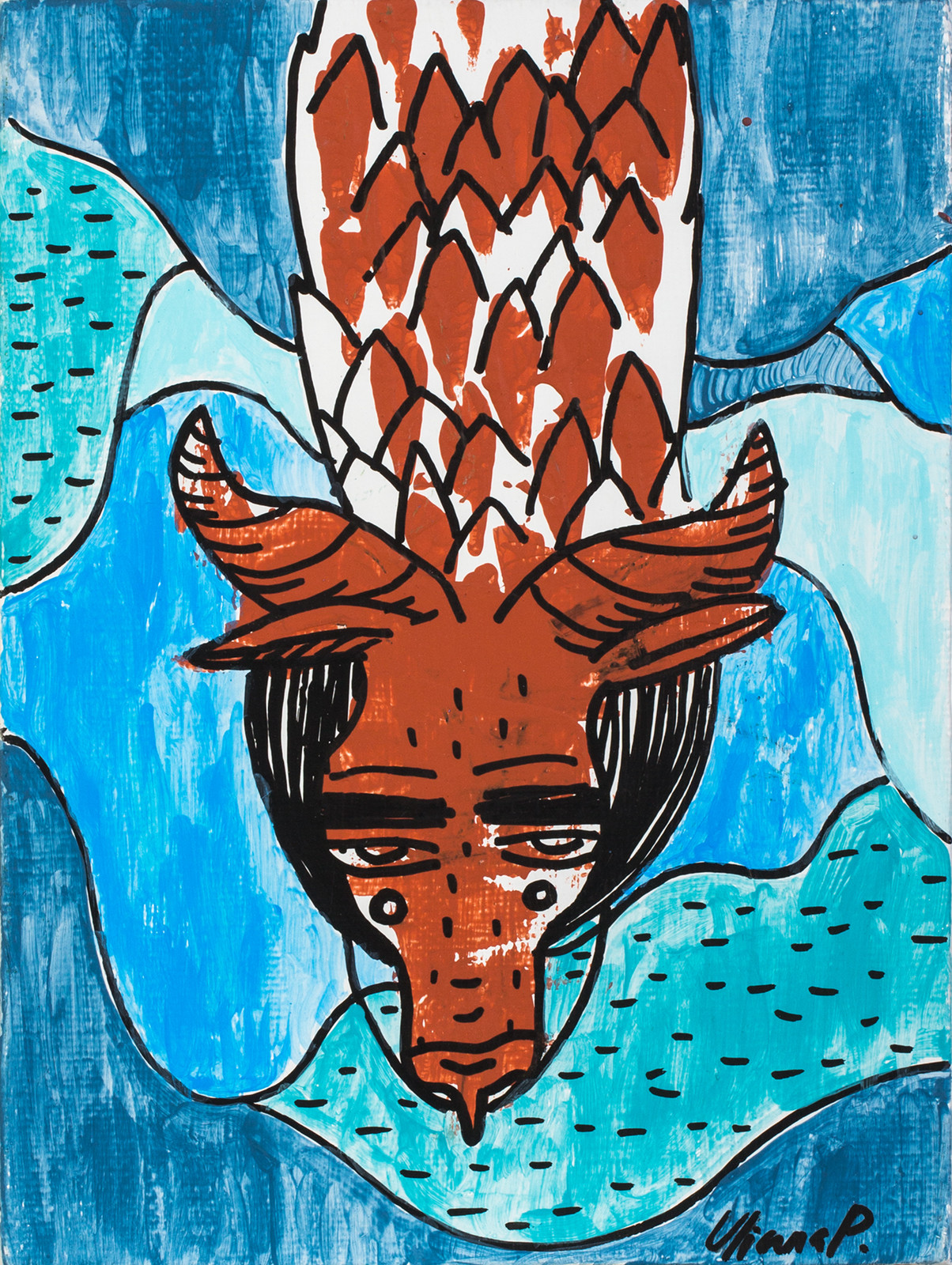 Обложка проекта: "Lake." 2015 18/24 сm