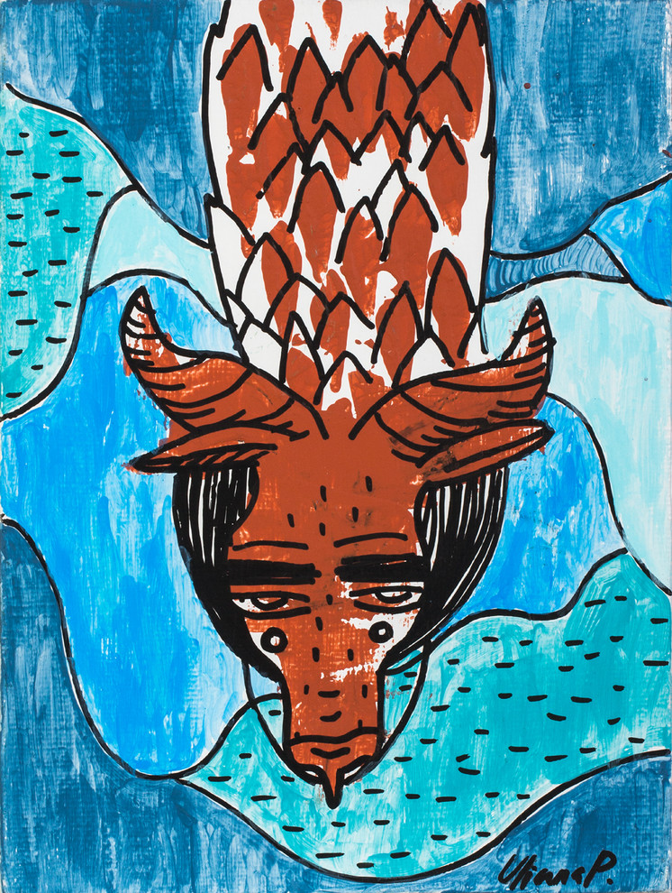 Обложка проекта: "Lake." 2015 18/24 сm