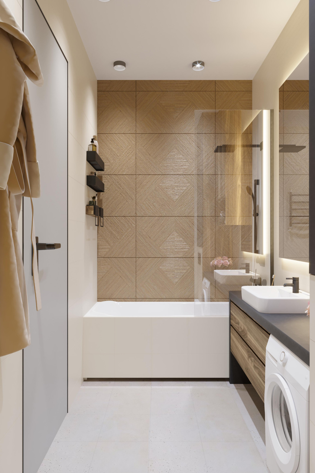 Дизайн и ремонт квартиры в ЖК «Испанские кварталы» — Современный романтизм